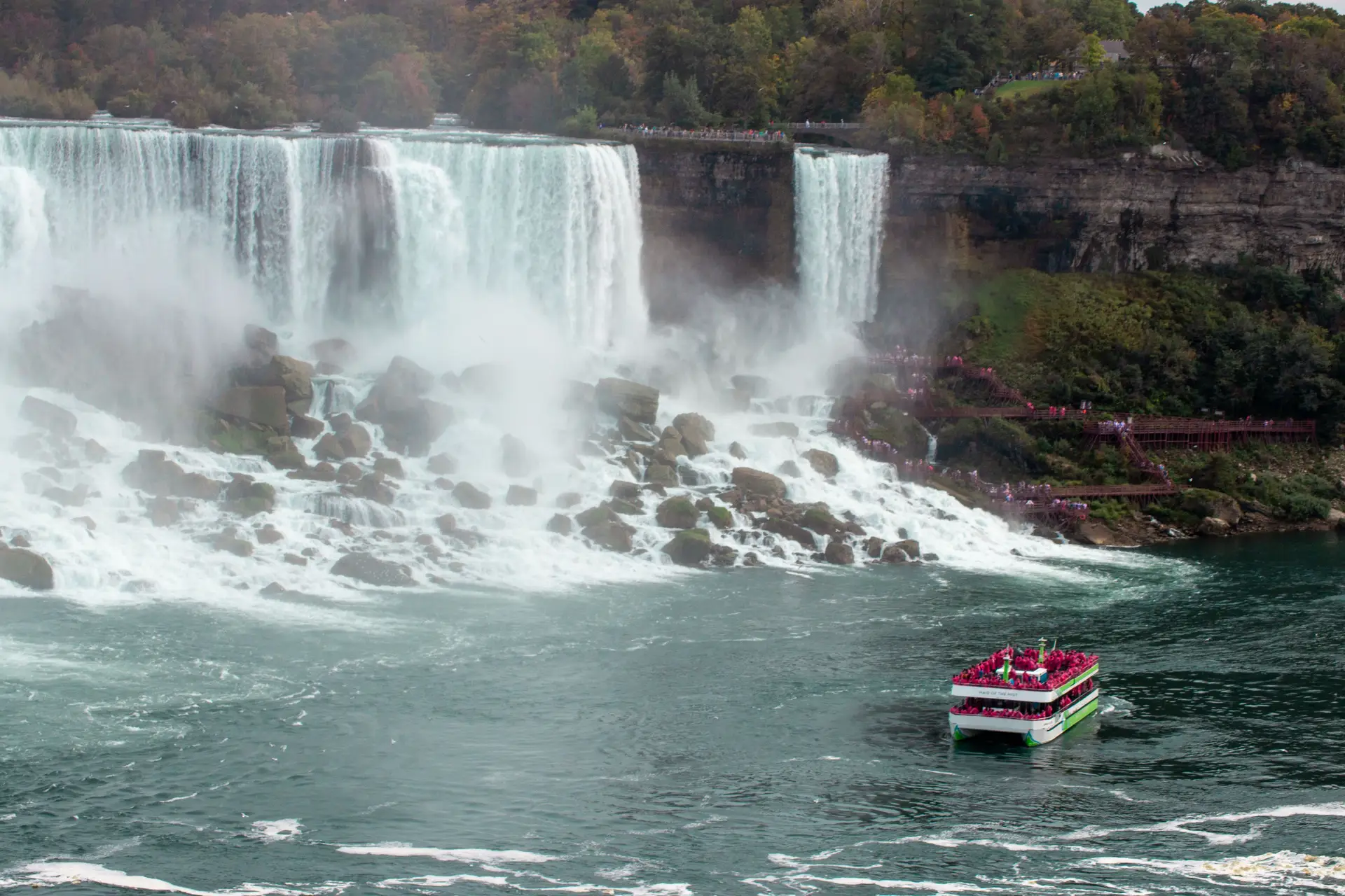 Boat tour Niagara