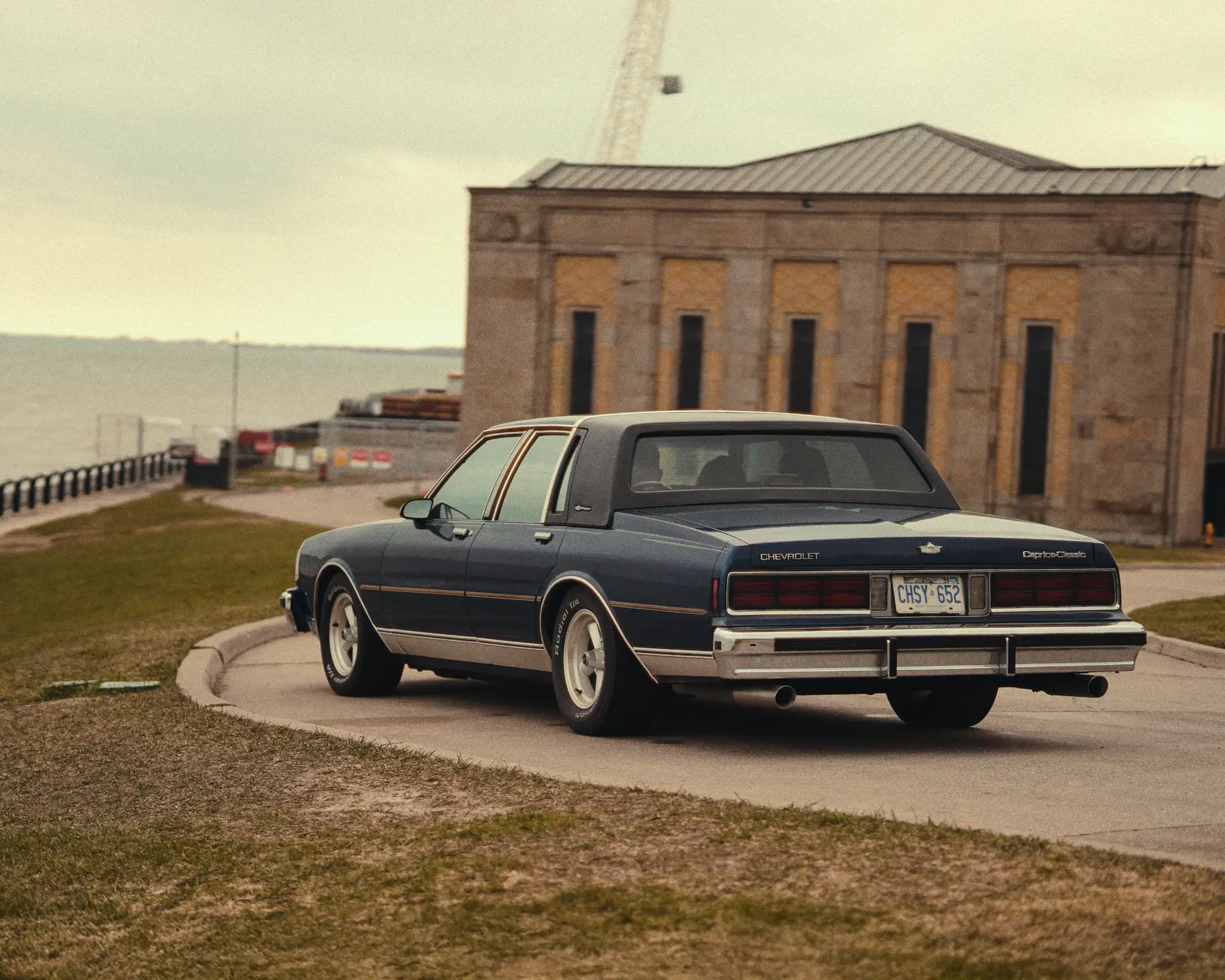 Premium car by Toronto waterfront